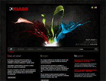 Tablet Screenshot of klass.ro